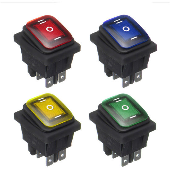 3 Pin Maliit na Rocker Switch