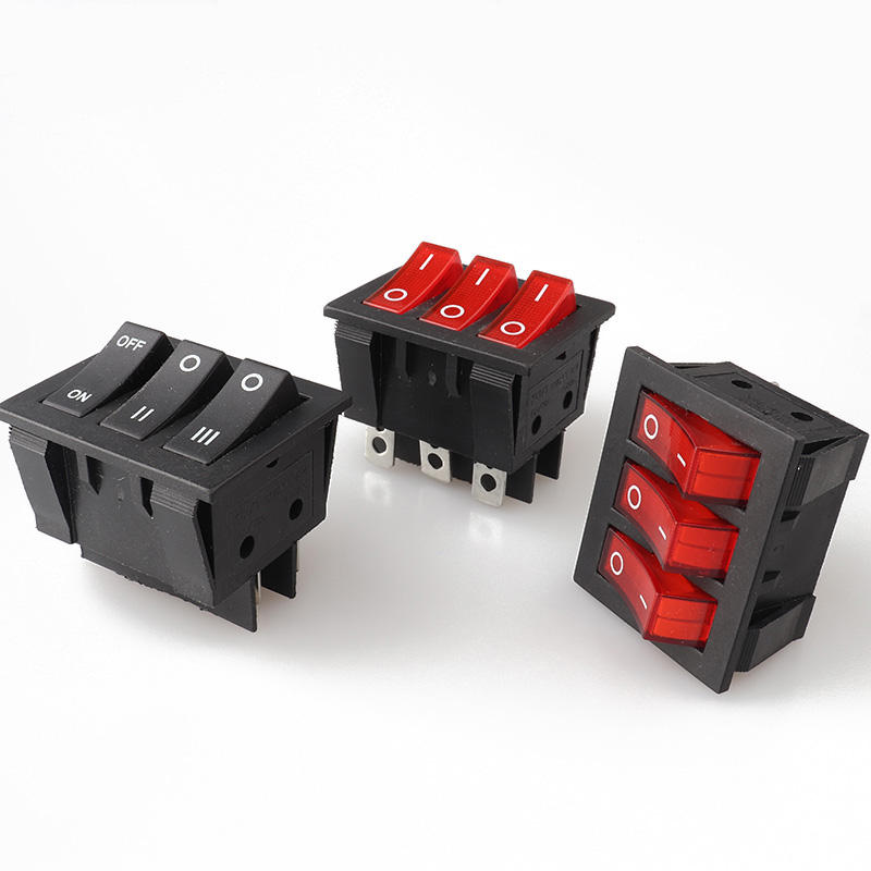 Iluminado Spdt Rocker Switch T125